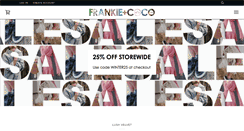 Desktop Screenshot of frankieandcoco.com